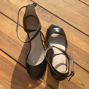 Cole Haan Black Wedges - Size 8